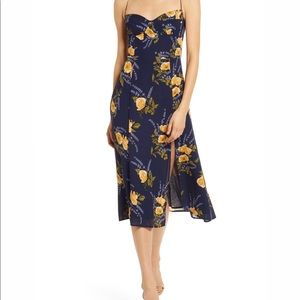 size 0 reformation juliette dress in petit jardin 🌻
